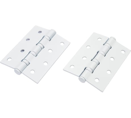 Универсальная петля, 100x75x3 мм, белый, 2 шт. Vantage B4-WH