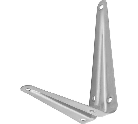 Консоль Дверной Страж 200x250 хром эффект ДС42107