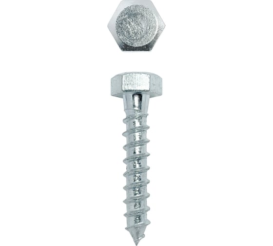 Сантехнический шуруп глухарь Daxmer DIN 571 6x30, 3500 шт 00000305227 1