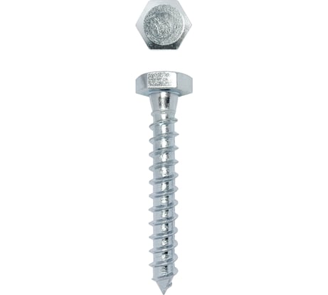 Сантехнический шуруп глухарь Daxmer DIN 571 6x40, 2800 шт 00000310011