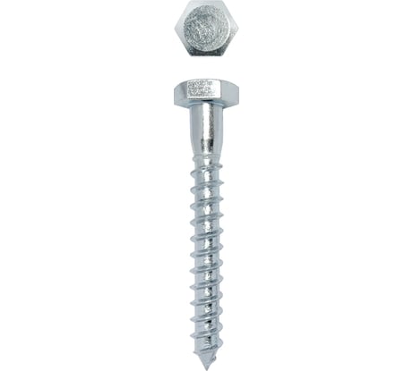Сантехнический шуруп глухарь Daxmer DIN 571 10x70, 600 шт 00000308793