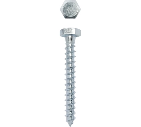 Сантехнический шуруп глухарь Daxmer DIN 571 6x60, 2000 шт 00000308781