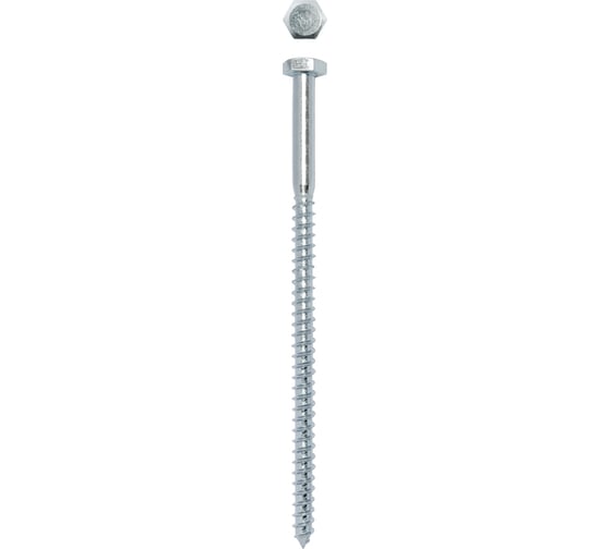Сантехнический шуруп глухарь Daxmer DIN 571 8x150, 600 шт 00000352749
