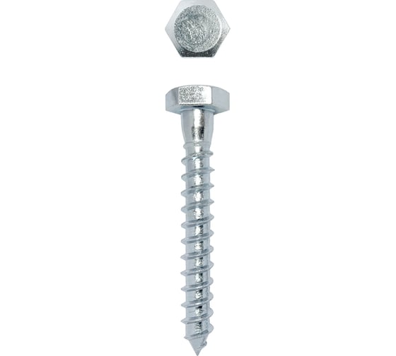 Сантехнический шуруп глухарь Daxmer DIN 571 8x60, 1300 шт 00000352744