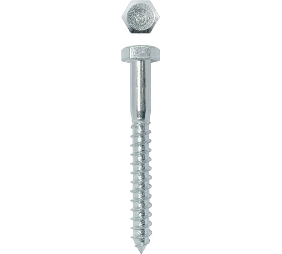 Сантехнический шуруп глухарь Daxmer DIN 571 12x120, 250 шт 00000352767 1