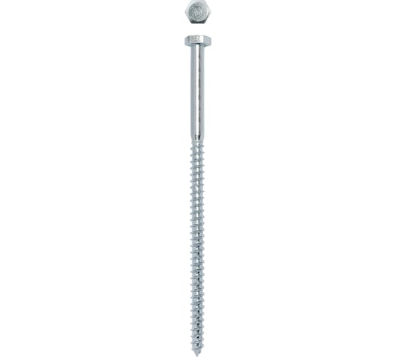 Сантехнический шуруп глухарь Daxmer DIN 571 8x180, 25 шт 00000342106 1