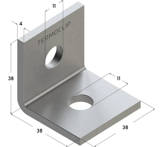 Уголок TERMOCLIP ta 90 38-41 4f2 2 шт. 9249001F2