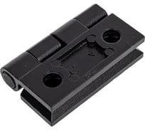 Накладная петля ТРИЗАМ ПН4040.1.5.4 40x40, металл, черная, 180°, 4 отверстия под винт М5, 2 шт.TRZ0241