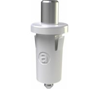 Потайная пружинная петля ТРИЗАМ ППП03.36 монтажное отверстие 10 мм, полиамид, белая, 50 шт. TRZ0248