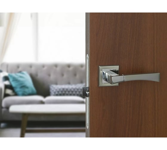 Дверная ручка Palladium A Trevi SN/CP 00011351
