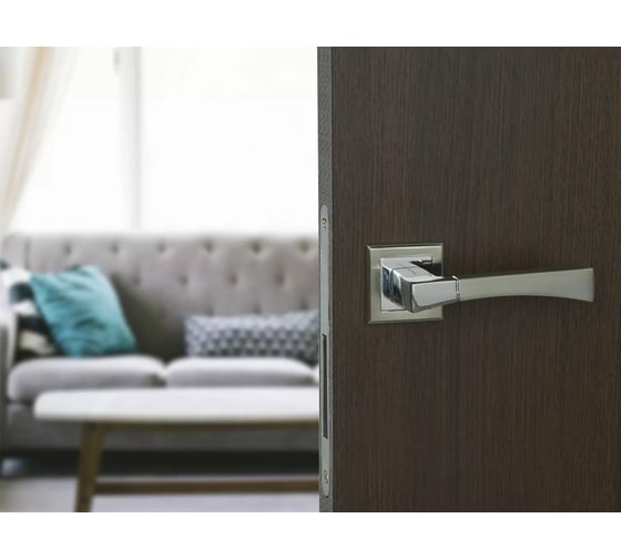 Дверная ручка Palladium A Trevi SN/CP 00011351