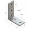 Уголок TERMOCLIP ta 90 38-41 6f5 2 шт. 9251001F2 3