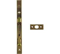 Торцевой шпингалет ALDEGHI LUIGI SPA 200 мм, сталь с латунным покрытием 202AO20