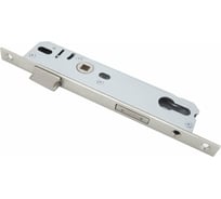 Замок под цилиндр, матовый никель Vantage L155-35 SN