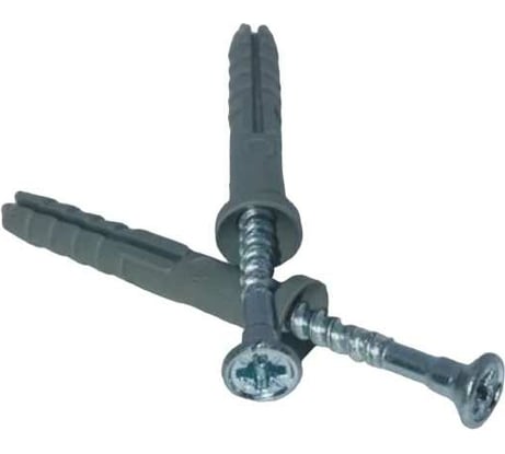 Дюбель гвоздь Steelfix 6x40 мм, потайной борт, 50 шт. ДГП64050