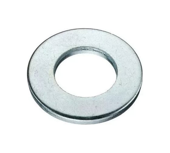 Обычная плоская шайба Rizzel DIN 125, цинк, М12, 15 кг (~2565 шт.) 00000322539 1