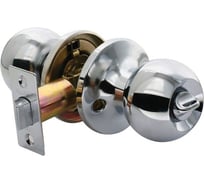 Ручка-шар Rucetti HK-01 WC PC комплект с механизмом, фиксатор WС, хром 9010654