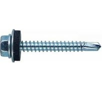 Кровельный саморез КВАДРА 5.5x32 цинк, сверло PT. 3, шайба EPDM, кор. 250 шт. 550321011250