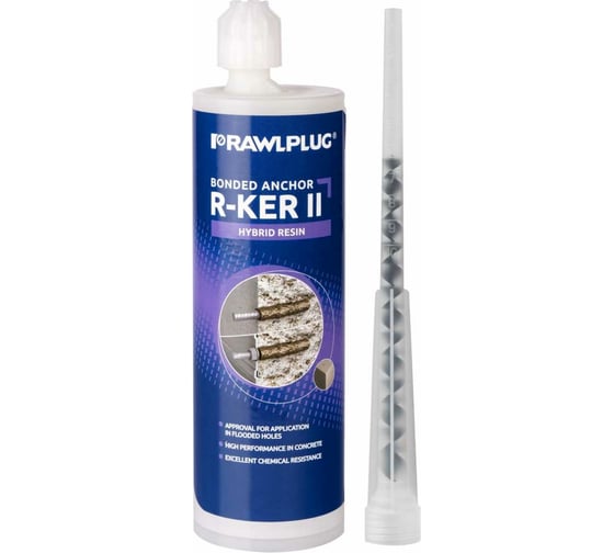 RAWLPLUG химический анкер венилоэстеровая смола 300мл R-KER-II-300