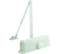 Дверной доводчик Marlok DC-80 фиксация 90 градусов, белый 019831