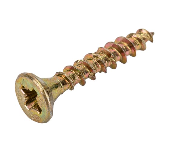 Шуруп для дерева Fischer fpf-sz 4,0x25 yzf, жёлт. цинк, 50 шт. 653943