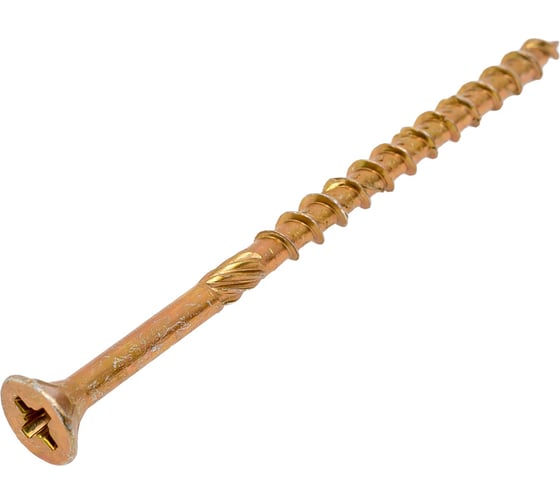Шуруп для дерева Fischer fpf-sz 6,0x100 yzp, жёлт. цинк, 10 шт. 653981