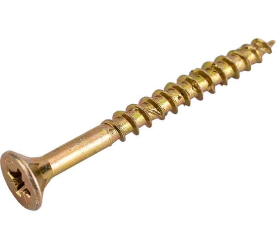 Шуруп для дерева Fischer fpf-sz 4,5x45 yzp, жёлт. цинк, 30 шт. 653958