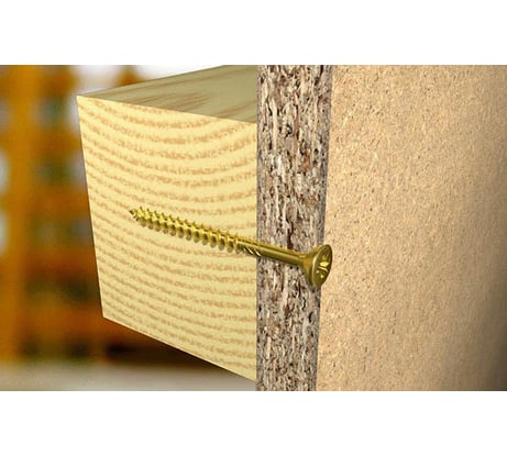 Шуруп для дерева Fischer fpf-sz 4,5x50 yzp, жёлт. цинк, 30 шт. 653959