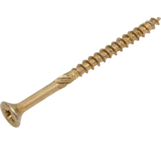 Шуруп для дерева Fischer fpf-sz 4,5x60 yzp, жёлт. цинк, 30 шт. 653960