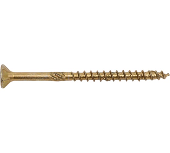 Шуруп для дерева Fischer fpf-sz 4,5x60 yzp, жёлт. цинк, 30 шт. 653960