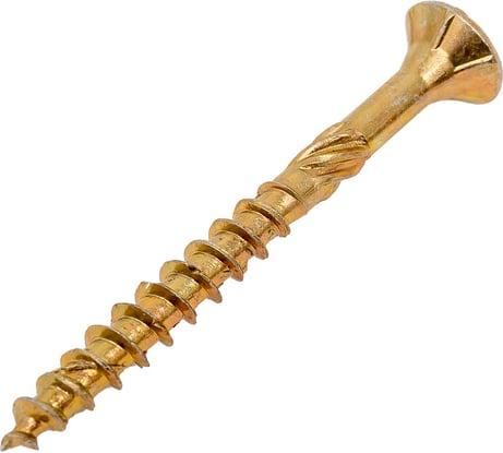 Шуруп для дерева Fischer fpf-sz 5,0x50 yzp, жёлт. цинк, 20 шт. 653969