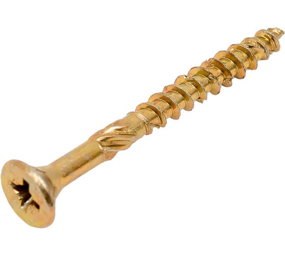 Шуруп для дерева Fischer fpf-sz 5,0x50 yzp, жёлт. цинк, 20 шт. 653969