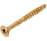 Шуруп для дерева Fischer fpf-sz 5,0x50 yzp, жёлт. цинк, 20 шт. 653969 2