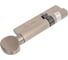 Ключевой цилиндр MSM 55+35 мм, матовый никель, ключ-вертушка CW55/35mm SN 2