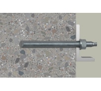 Шпилька для капсульной химии Fischer RG M 12x200 E A4 нерж. сталь, 10 шт. 50576