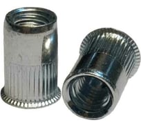 Резьбовая заклепка Daxmer с насечками М3 уменьшенный борт, оцинк.сталь 2500 шт 00000393285