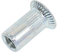 Резьбовая заклепка Daxmer с насечками М4 потайной борт, оцинк.сталь 1500 шт 00000393195