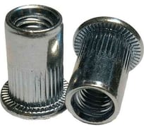 Резьбовая заклепка Daxmer с насечками М8 стандартный борт, оцинк.сталь 250 шт 00000393507