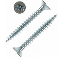 Универсальный саморез с потайной головкой BEFAST белый цинк, 3,5x35 CZ3535250S