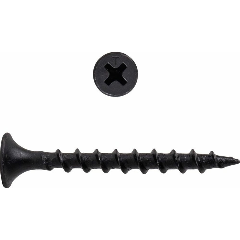 СаморезподеревудлягклКВАДРАчерный,PH2,редкаярезьба,4.8x110yп.10шт.481101010818