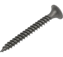 Саморез по металлу для гкл КВАДРА черный, 3.5x35, PH2, частая резьба, кop. 100 шт. 350352000100