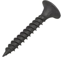 Саморез по металлу для гкл КВАДРА черный, 3.5x25, PH2, частая резьба, yп. 25 шт. 350252025812