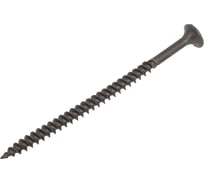 Саморез по металлу для гкл КВАДРА черный, 3.5x65, PH2, частая резьба, yп. 12 шт. 380642012812