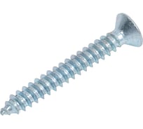 Саморез КВАДРА DIN 7982, 4.2x32 цинк, потайной, PH2, острый, коp. 500 шт. 824232003500