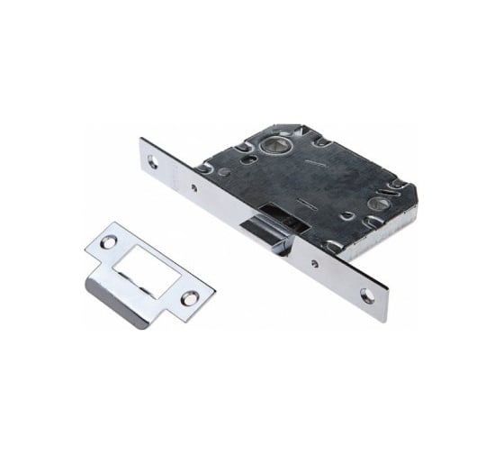 Защелка PALIDORE L2070 пластик PC хром блестящий, с/у 98760263 1
