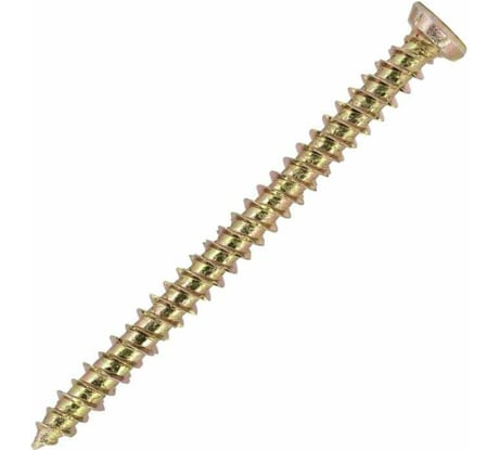 Шуруп по бетону Daxmer 7,5x132 (800 шт) желт.цинк 00000308456