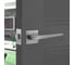 Дверные ручки Code Deco Slim H-30133-A-CRS 32787 3
