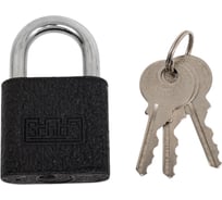 Навесной замок SCHLOSS ШЛОСС 73012 черный PL-05/40 чугун тов-157748