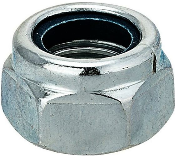 Оцинкованная самоконтрящаяся гайка Стройбат DIN 985, М6 2 кг 25250