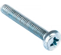 Оцинкованный винт Стройбат DIN 7985, полукруглый, М6x12, 2 кг 29830